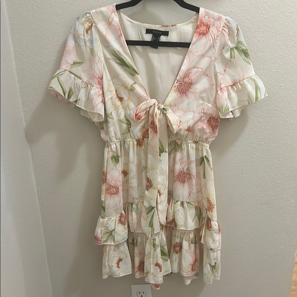 Forever 21 Multicolor Floral Dress